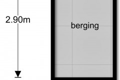 Plattegrond-berging